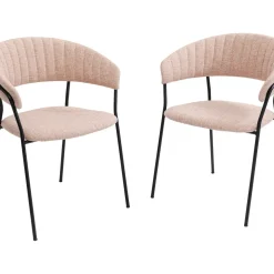 Chaise A. Acc. Belle Rose (2/Set)
