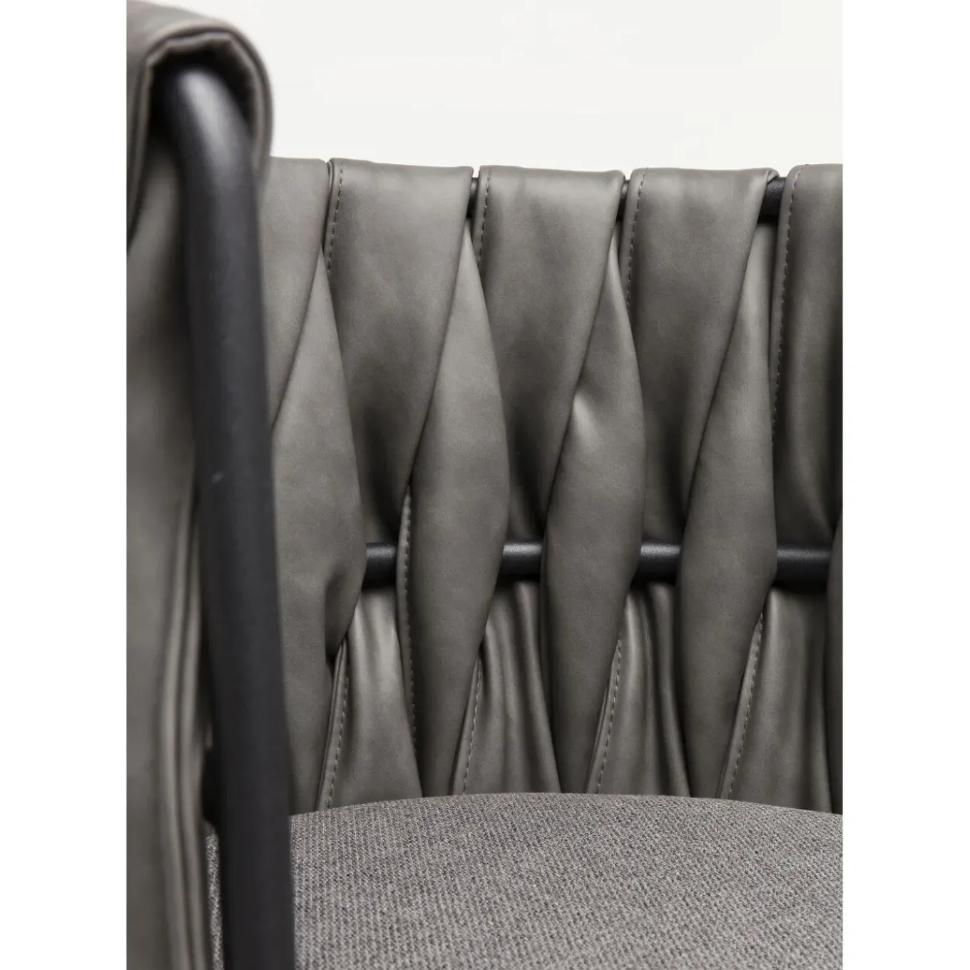 Chaise A. Acc. Cheerio Gris Av. Coussin