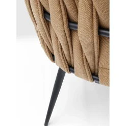 Chaise A. Acc. Cheerio Jaune A.Coussin