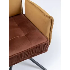 Chaise A. Acc. Chelsea.Marron