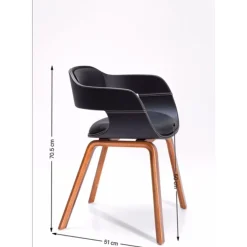 Chaise A. Acc. Costa.Noyer