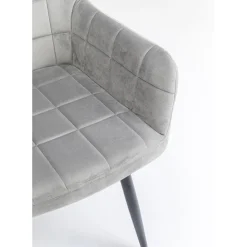 Chaise A. Acc. Kim Gris