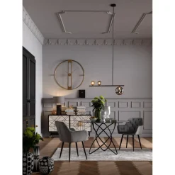 Chaise A. Acc. Kira.Gris