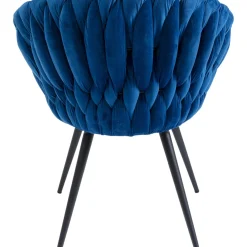 Chaise A. Acc. Knot Bleu