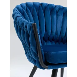 Chaise A. Acc. Knot Bleu
