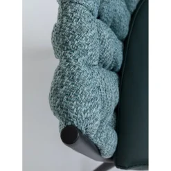 Chaise A. Acc. Knot Bleu Petrole