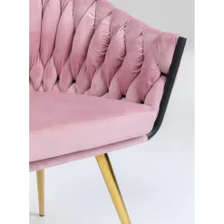 Chaise A. Acc. Knot Mauve