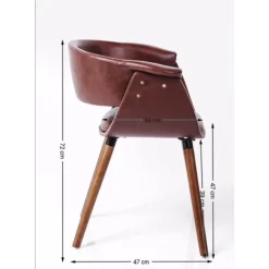 Chaise A. Acc. Monaco Nougat