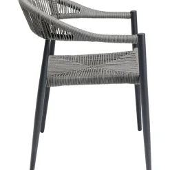 Chaise A. Acc. Palma Gris