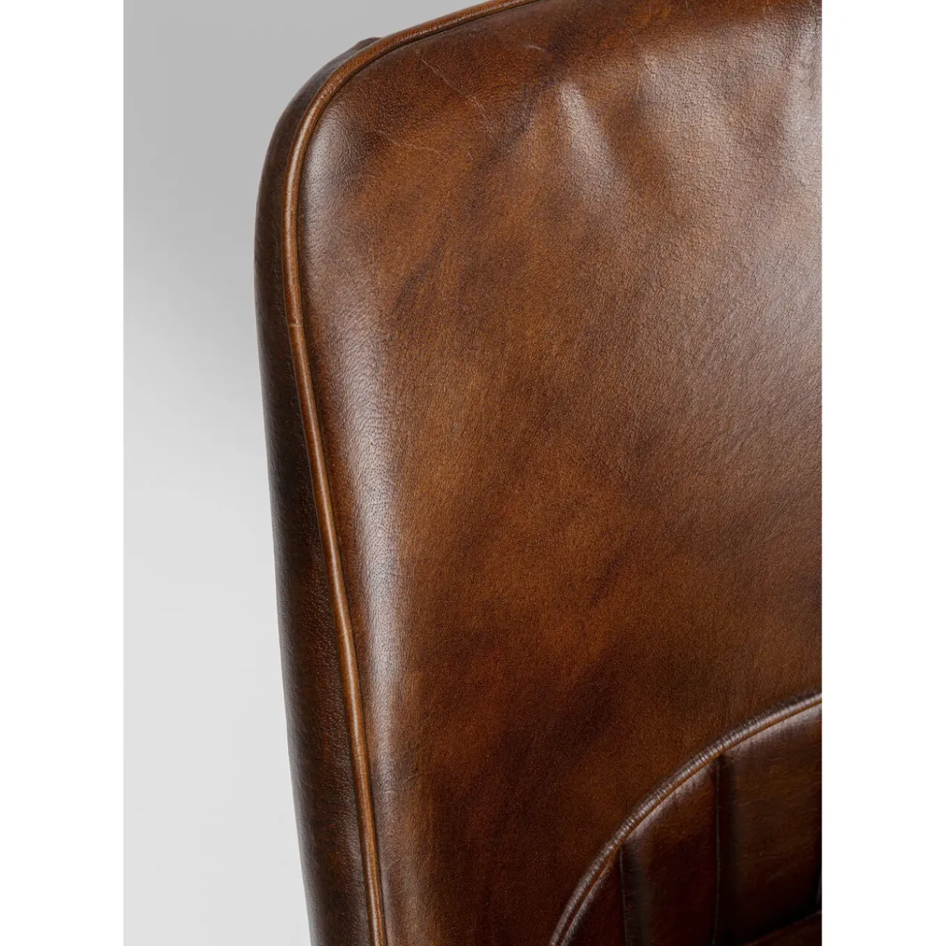 Chaise A. Acc. Rumba.Cuir Marron