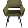 Chaise A. Acc. San Francisco Vert Fonce