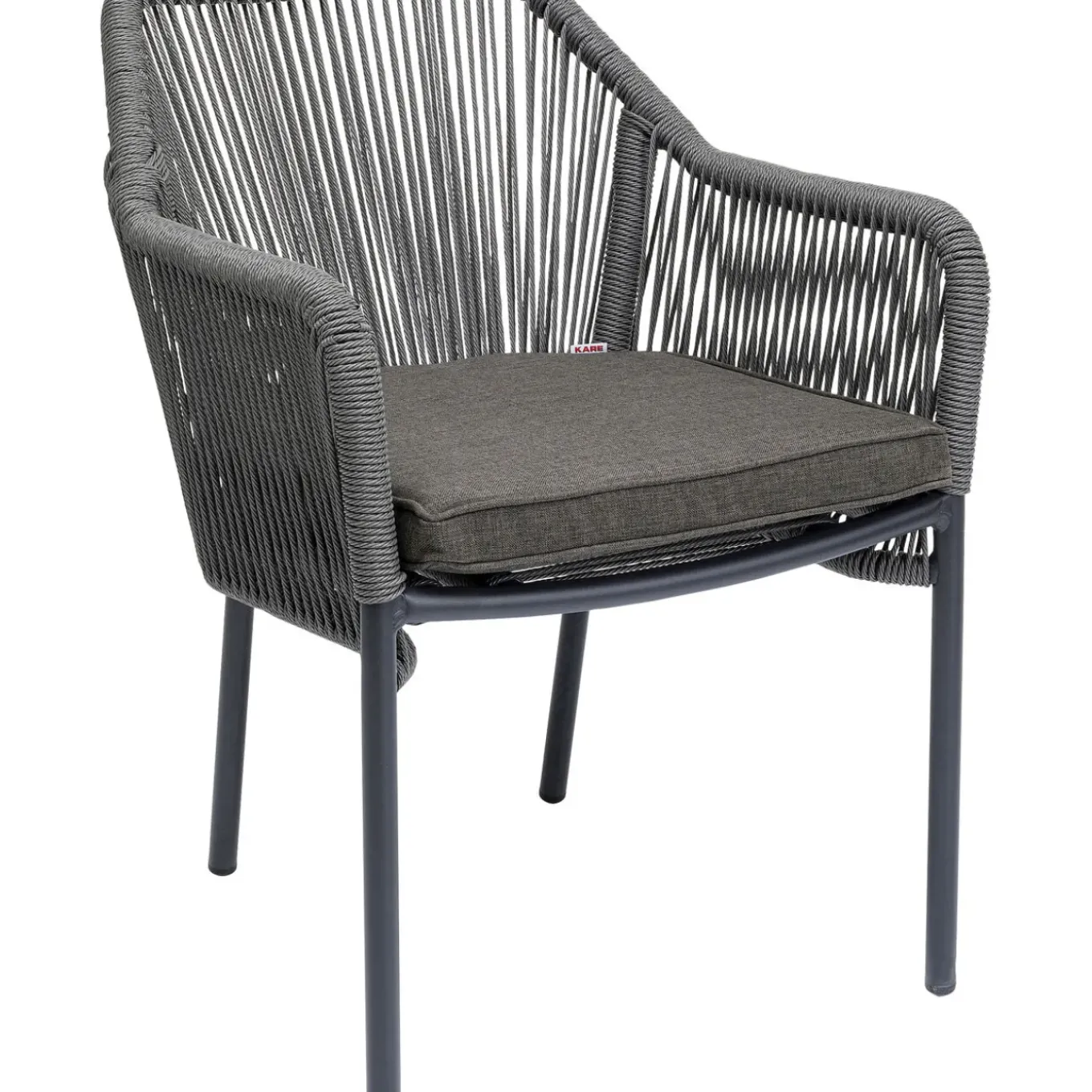 Chaise A. Acc.Wave Gris