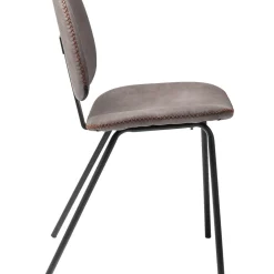 Chaise Barber Marron
