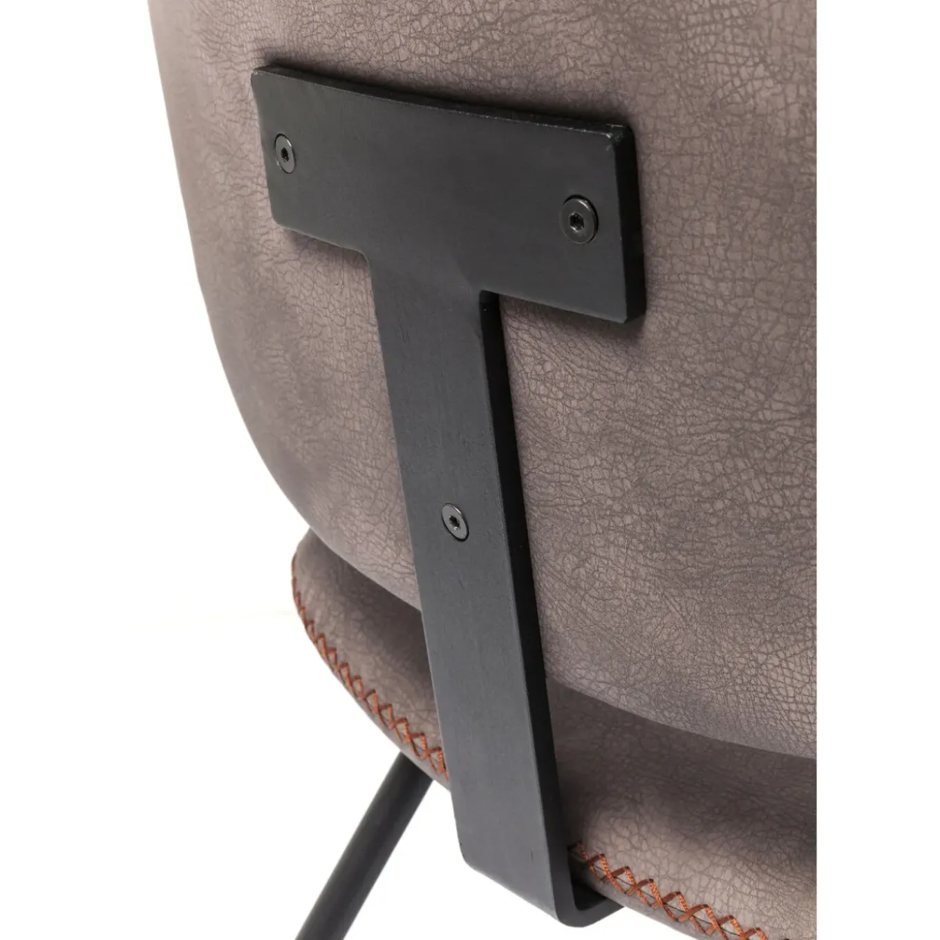 Chaise Barber Marron