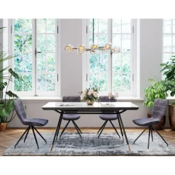 Chaise Butterfly Gris Fonce