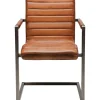 Chaise Cantilever Riffle Buffalo Marron