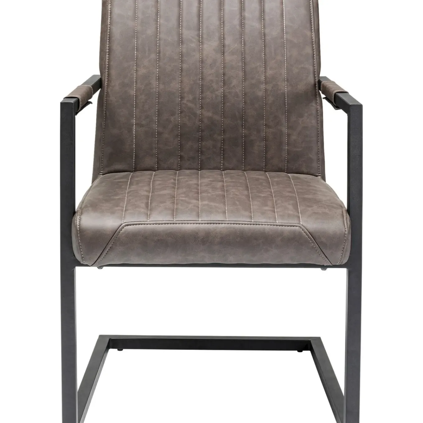 Chaise Cantilever Thamos Marron