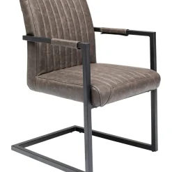 Chaise Cantilever Thamos Marron