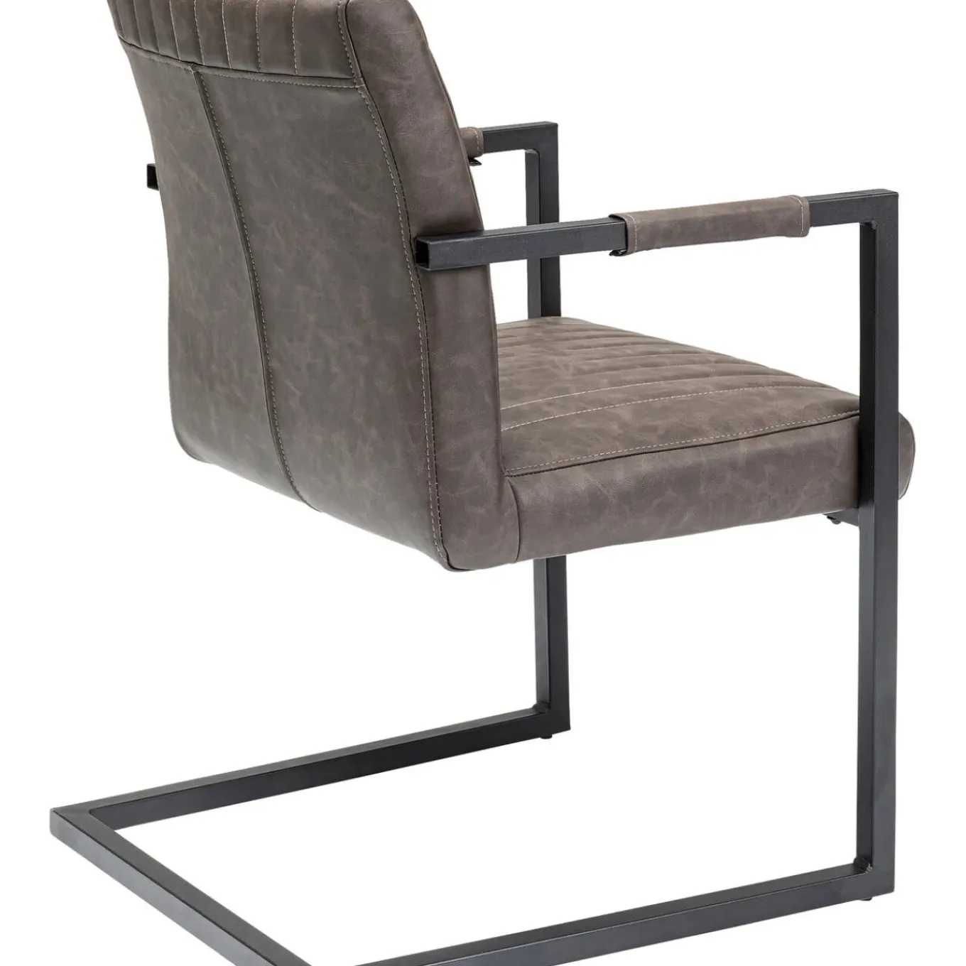 Chaise Cantilever Thamos Marron