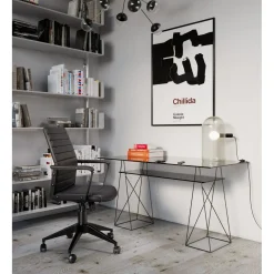 Chaise De Bureau Labora Dossier Bas Noir