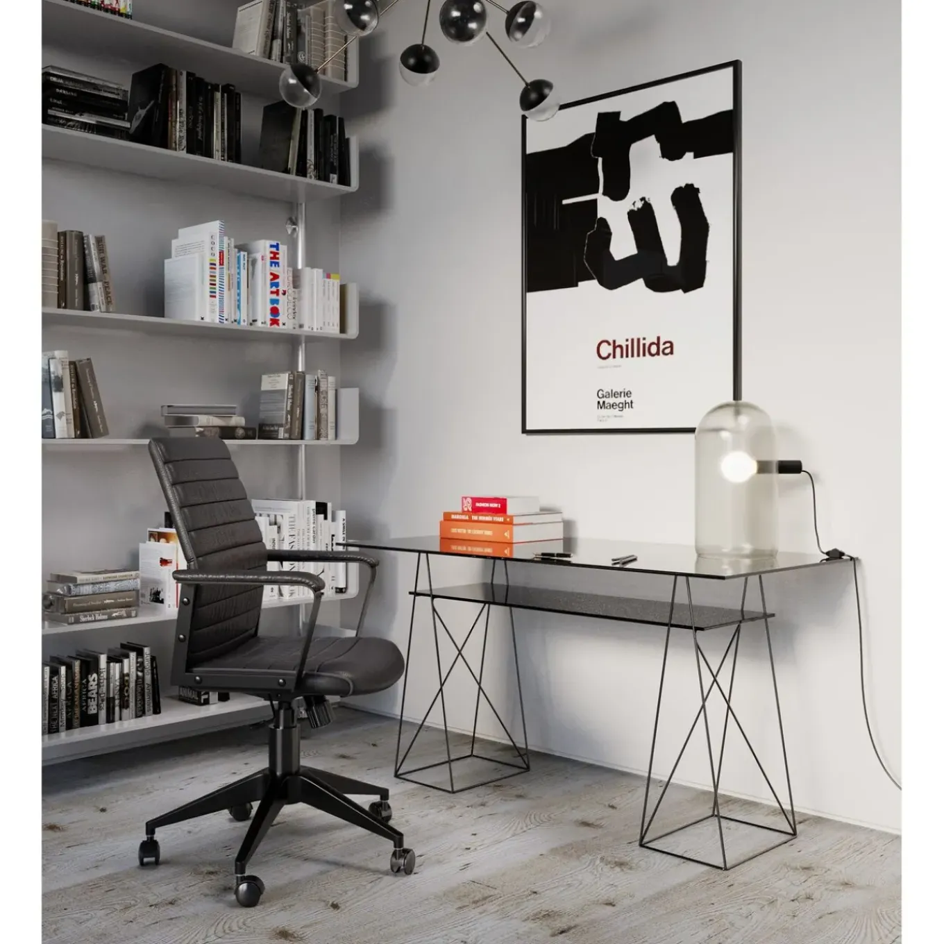 Chaise De Bureau Labora Dossier Bas Noir