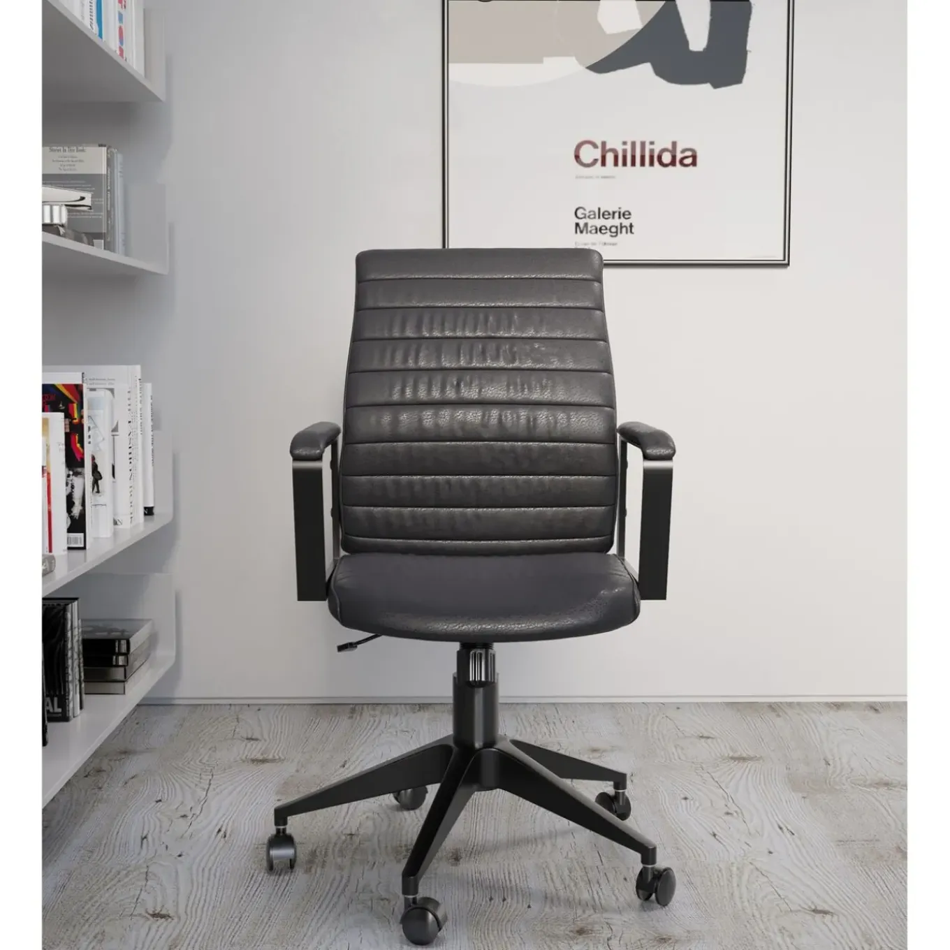 Chaise De Bureau Labora Dossier Bas Noir