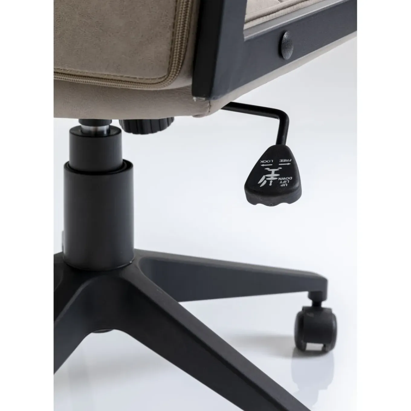 Chaise De Bureau Labora Dossier Bas Pebble