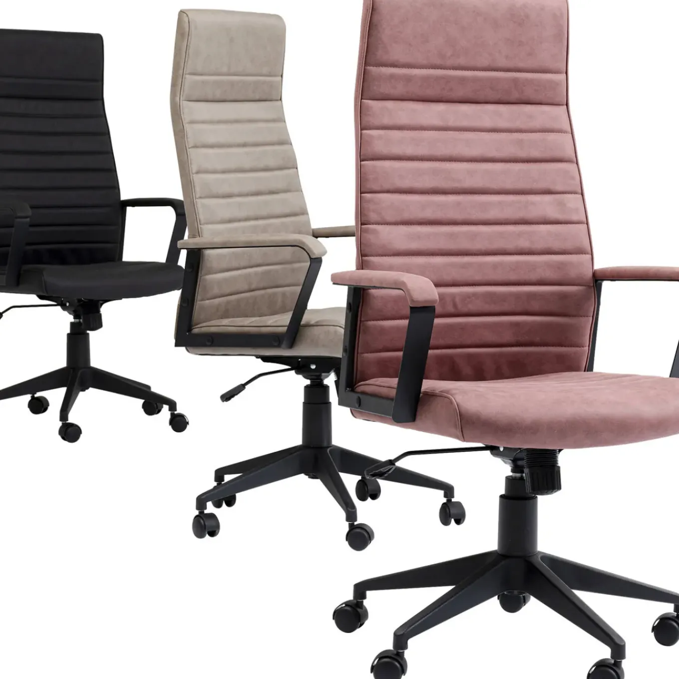 Chaise De Bureau Labora Pebble Haut Dossier