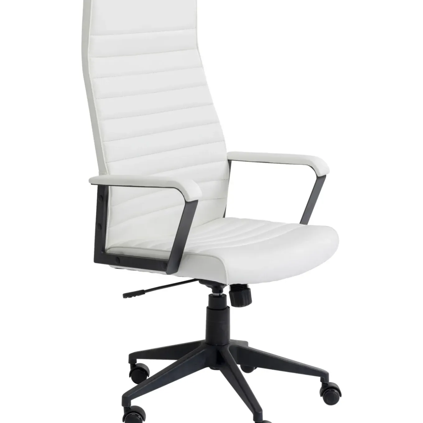 Chaise De Bureau Pivotante Labora Haut Blanc