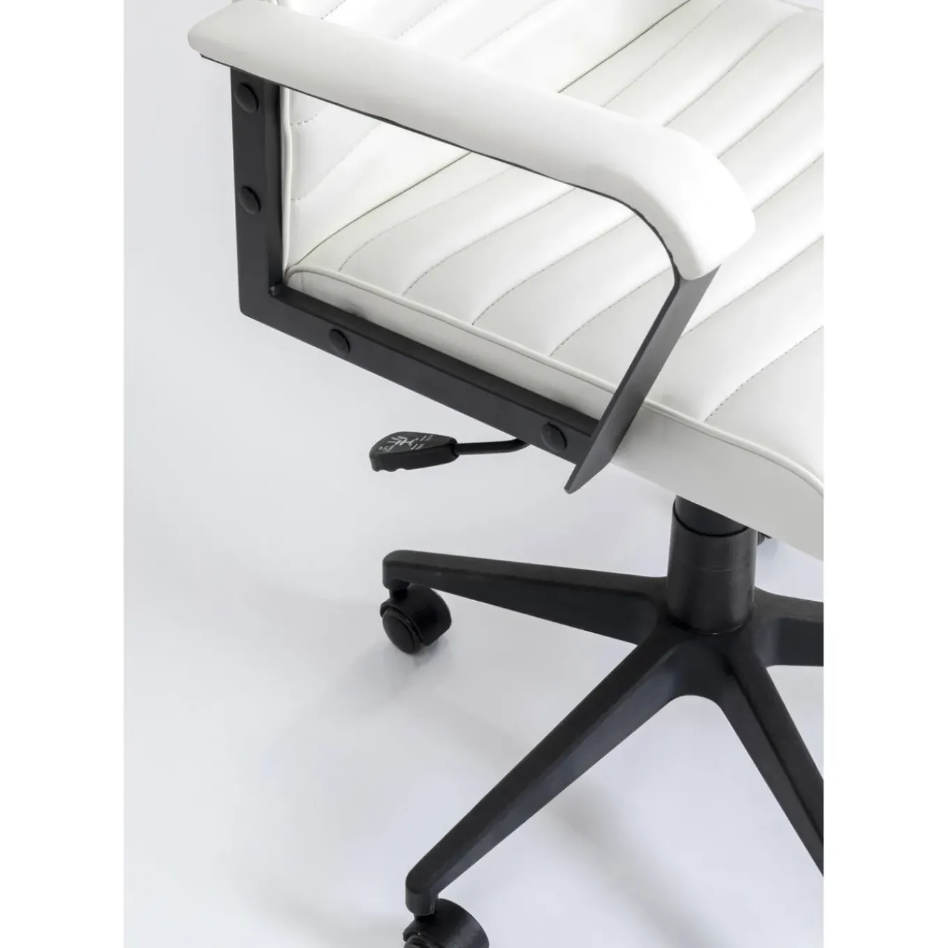 Chaise De Bureau Pivotante Labora Haut Blanc
