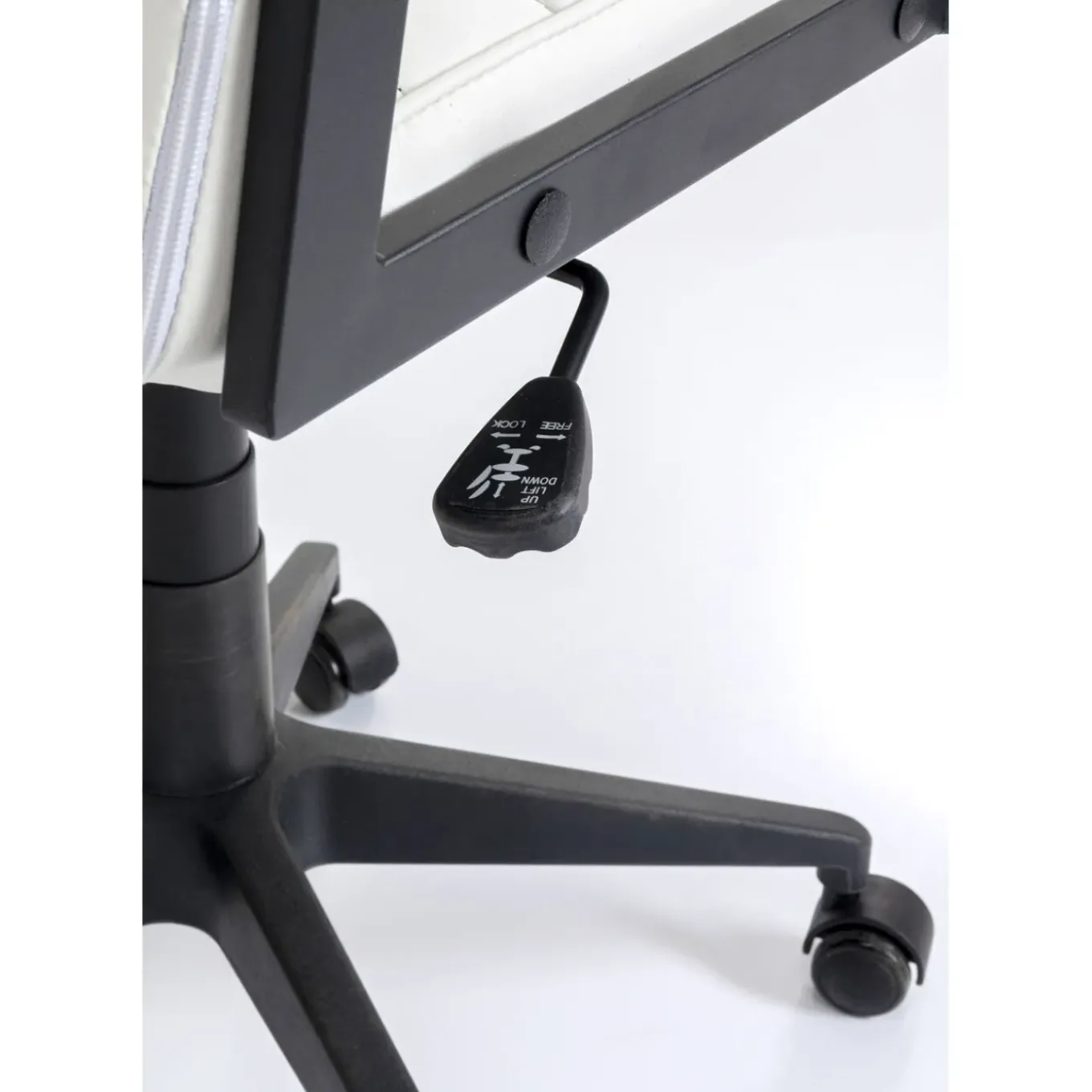 Chaise De Bureau Pivotante Labora Haut Blanc
