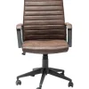 Chaise De Bureau Pivotante Labora Marron