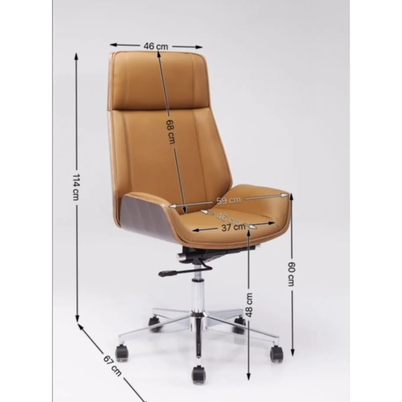 Chaise De Bureau Pivotante High Bossy