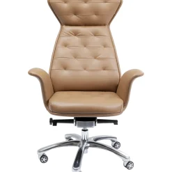 Chaise De Bureau Pivotante Brady Argente