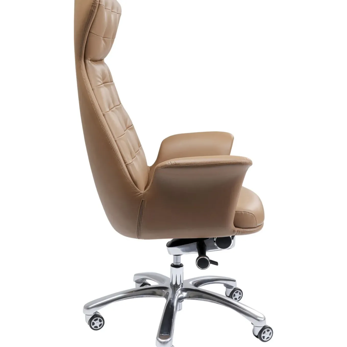 Chaise De Bureau Pivotante Brady Argente
