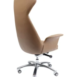 Chaise De Bureau Pivotante Brady Argente