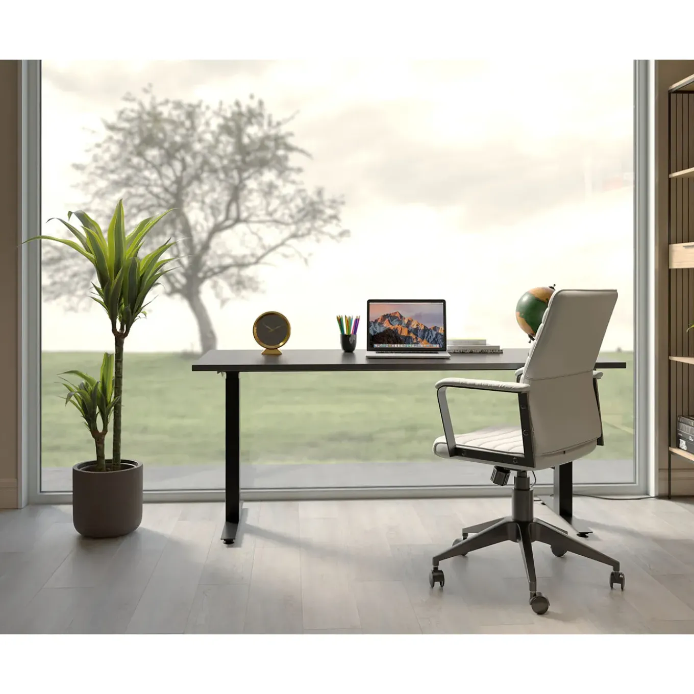 Chaise De Bureau Pivotante Labora Blanc