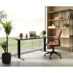 Chaise De Bureau Pivotante Labora Marron