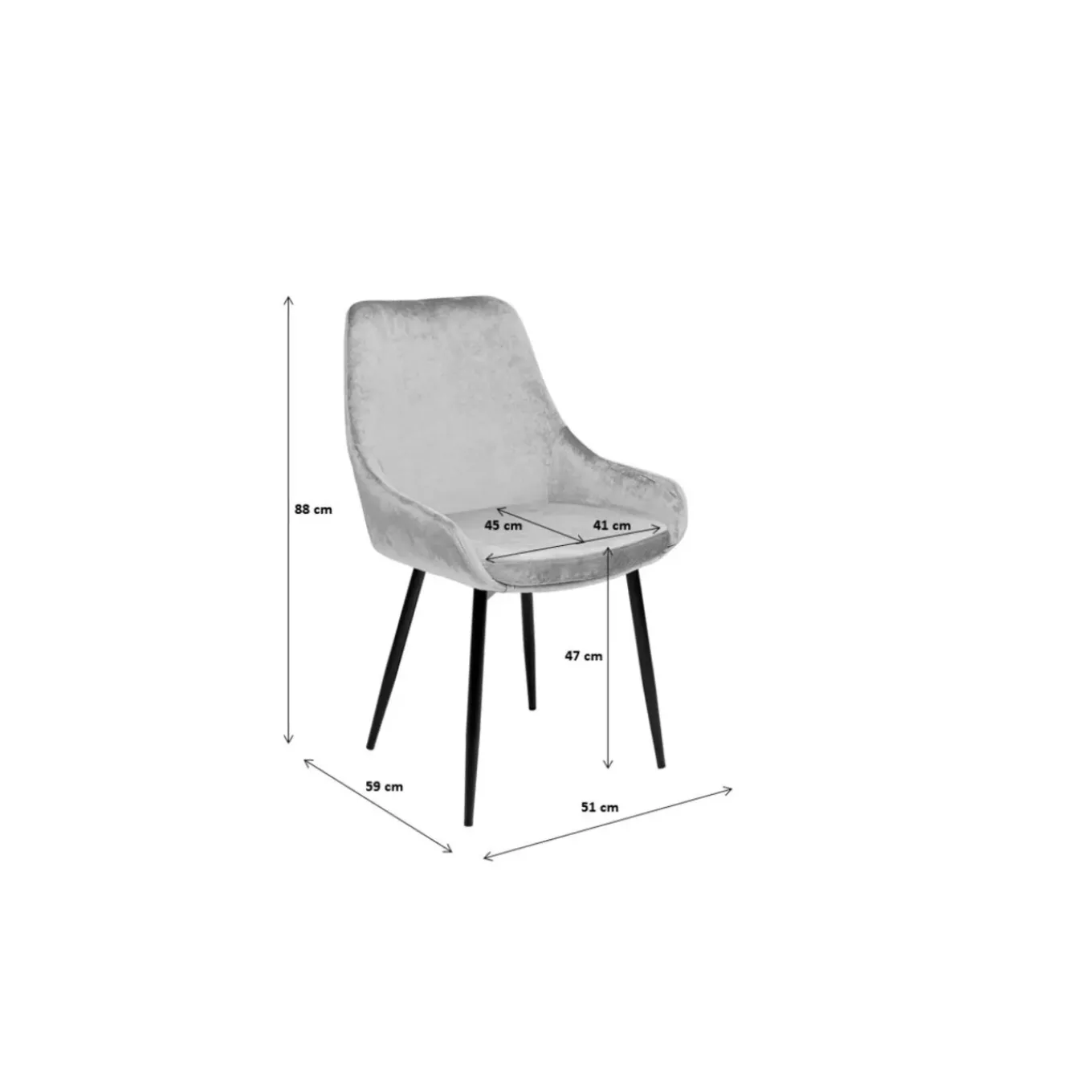 Chaise East Side Champagne Xl