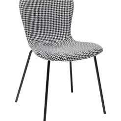 Chaise Gerda Noir Et Blanc (2/Set)