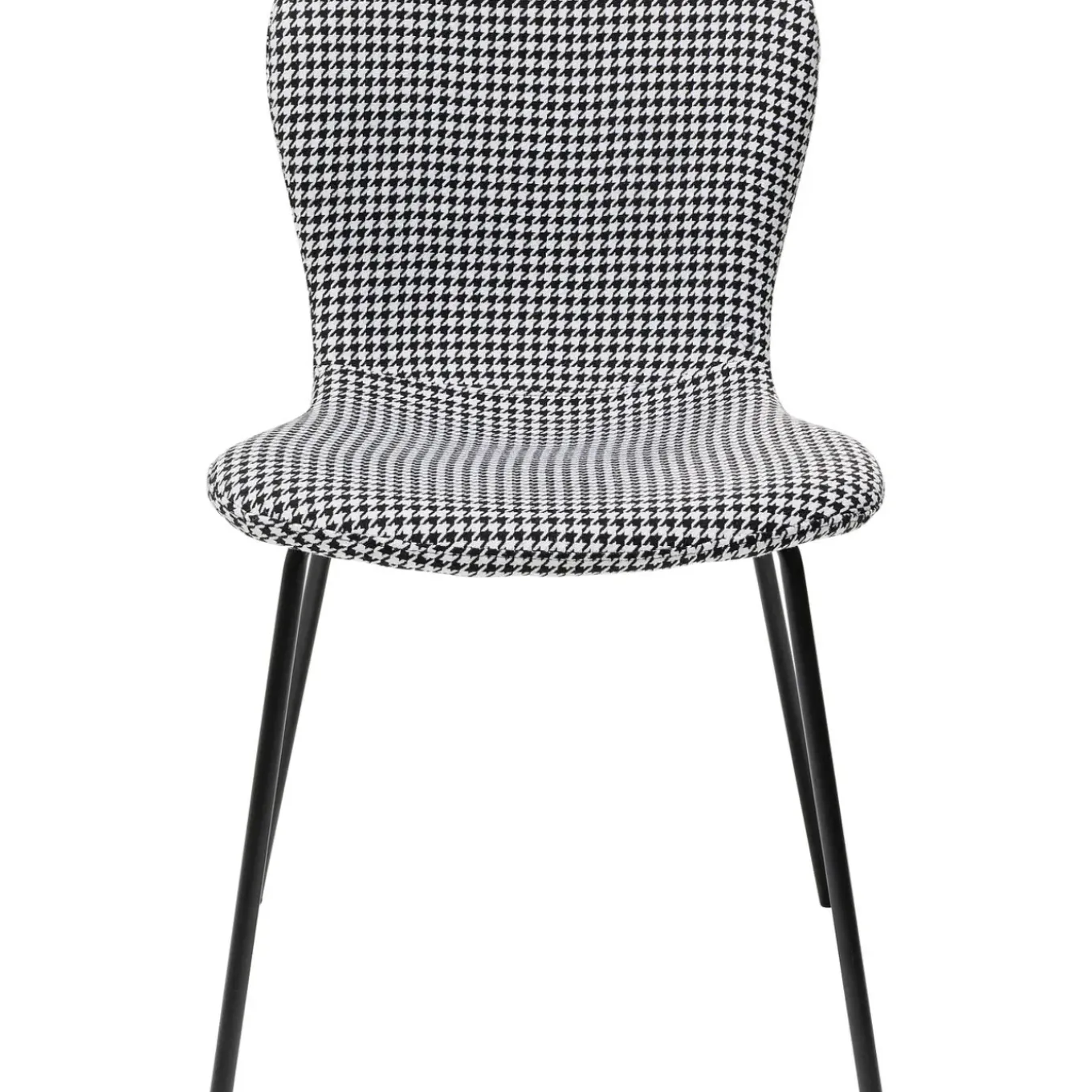 Chaise Gerda Noir Et Blanc (2/Set)