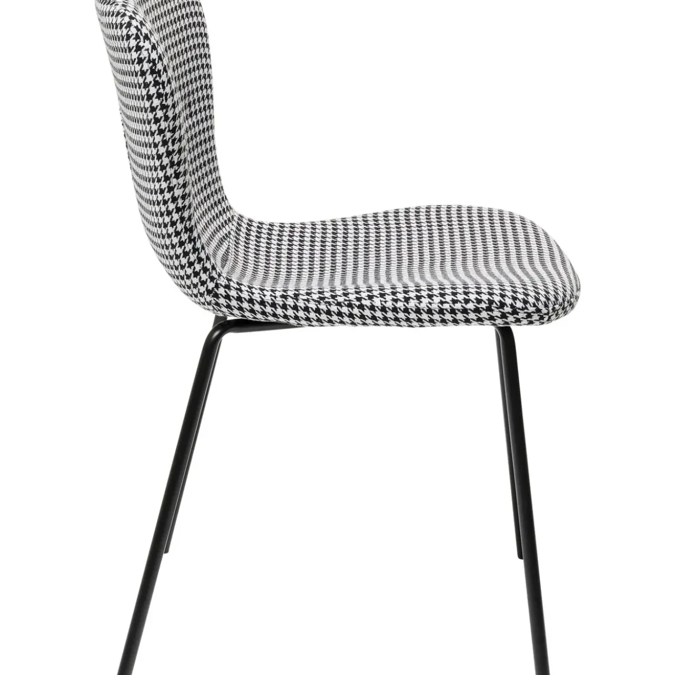 Chaise Gerda Noir Et Blanc (2/Set)