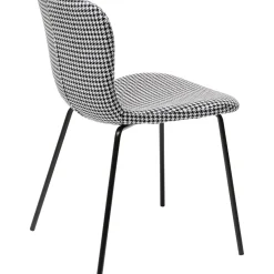 Chaise Gerda Noir Et Blanc (2/Set)