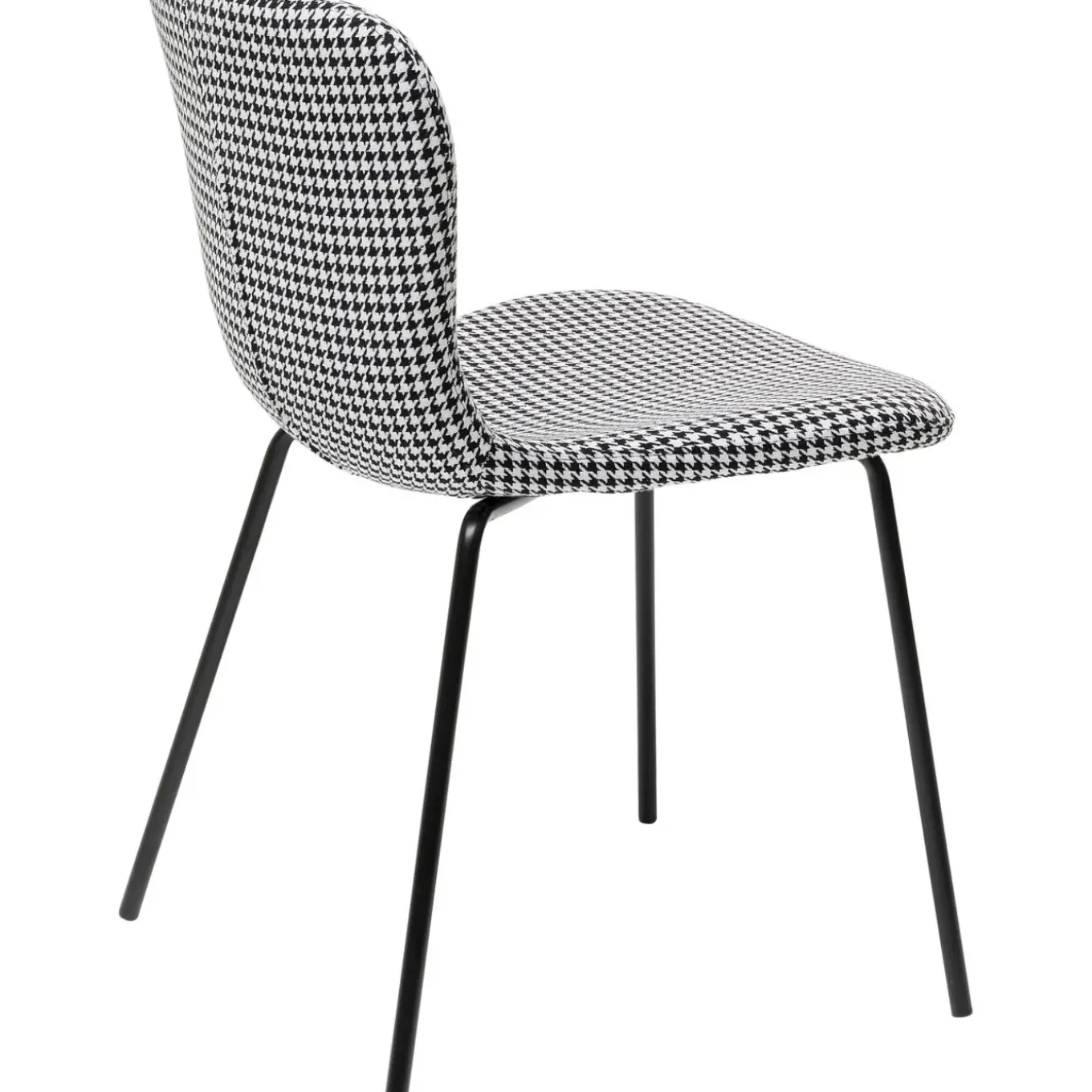 Chaise Gerda Noir Et Blanc (2/Set)