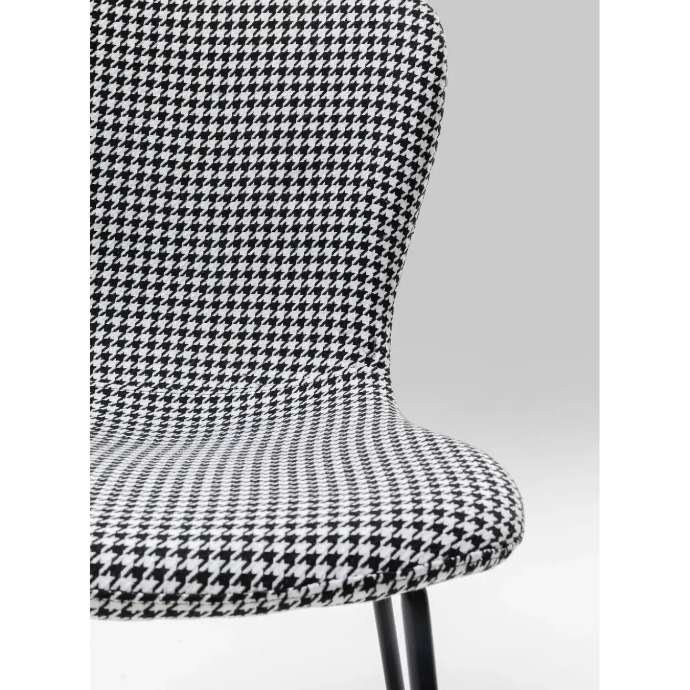 Chaise Gerda Noir Et Blanc (2/Set)