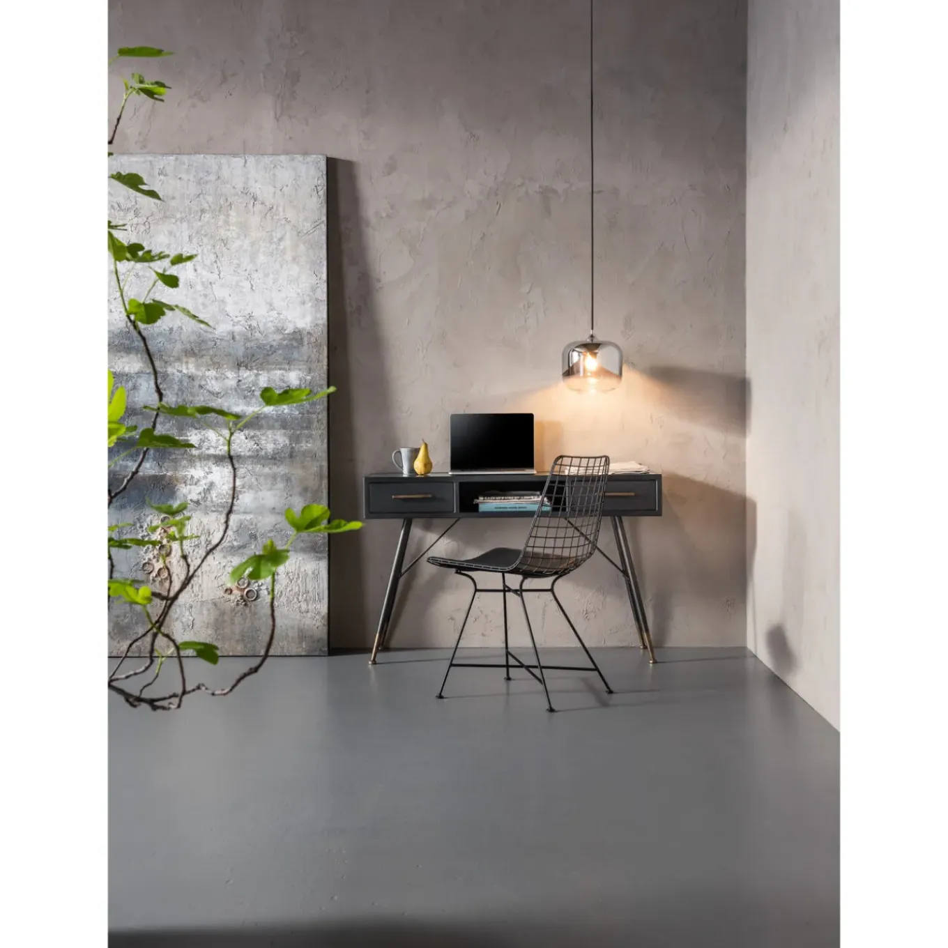 Chaise Grid Noir
