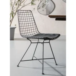 Chaise Grid Noir