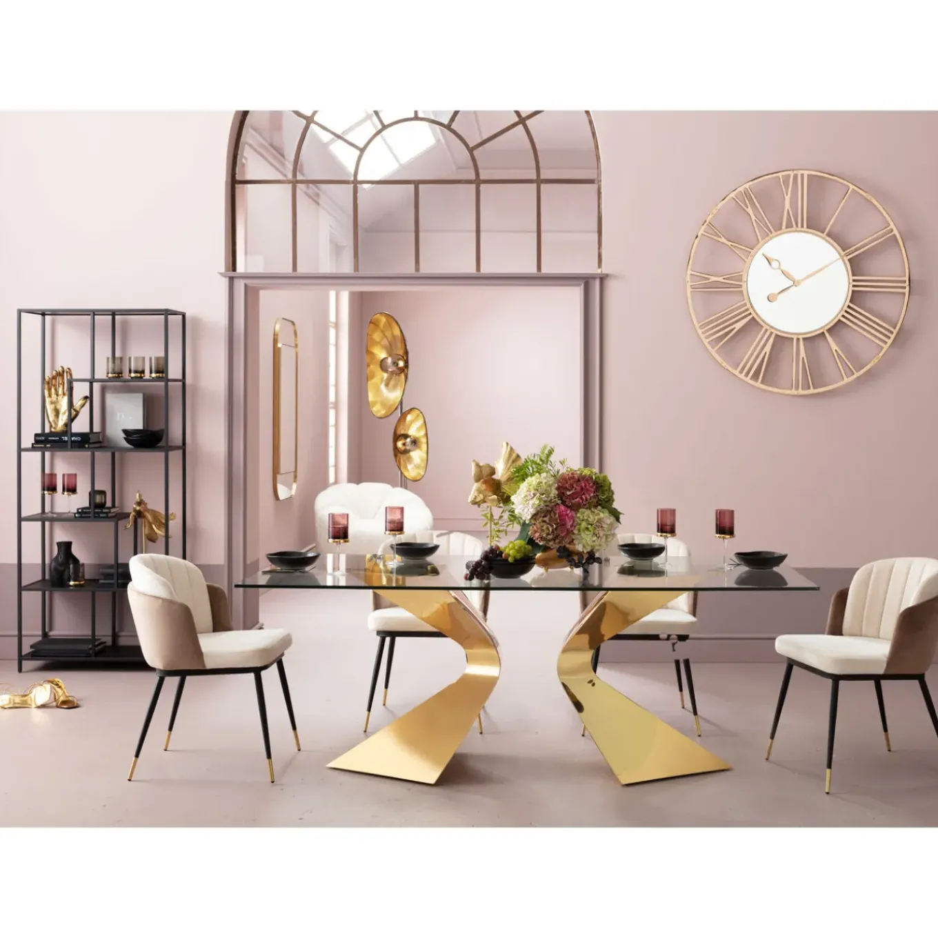 Chaise Hojas Beige