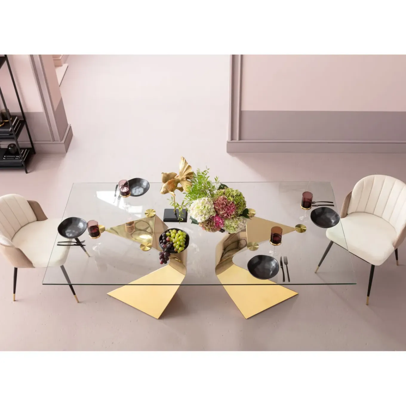 Chaise Hojas Beige