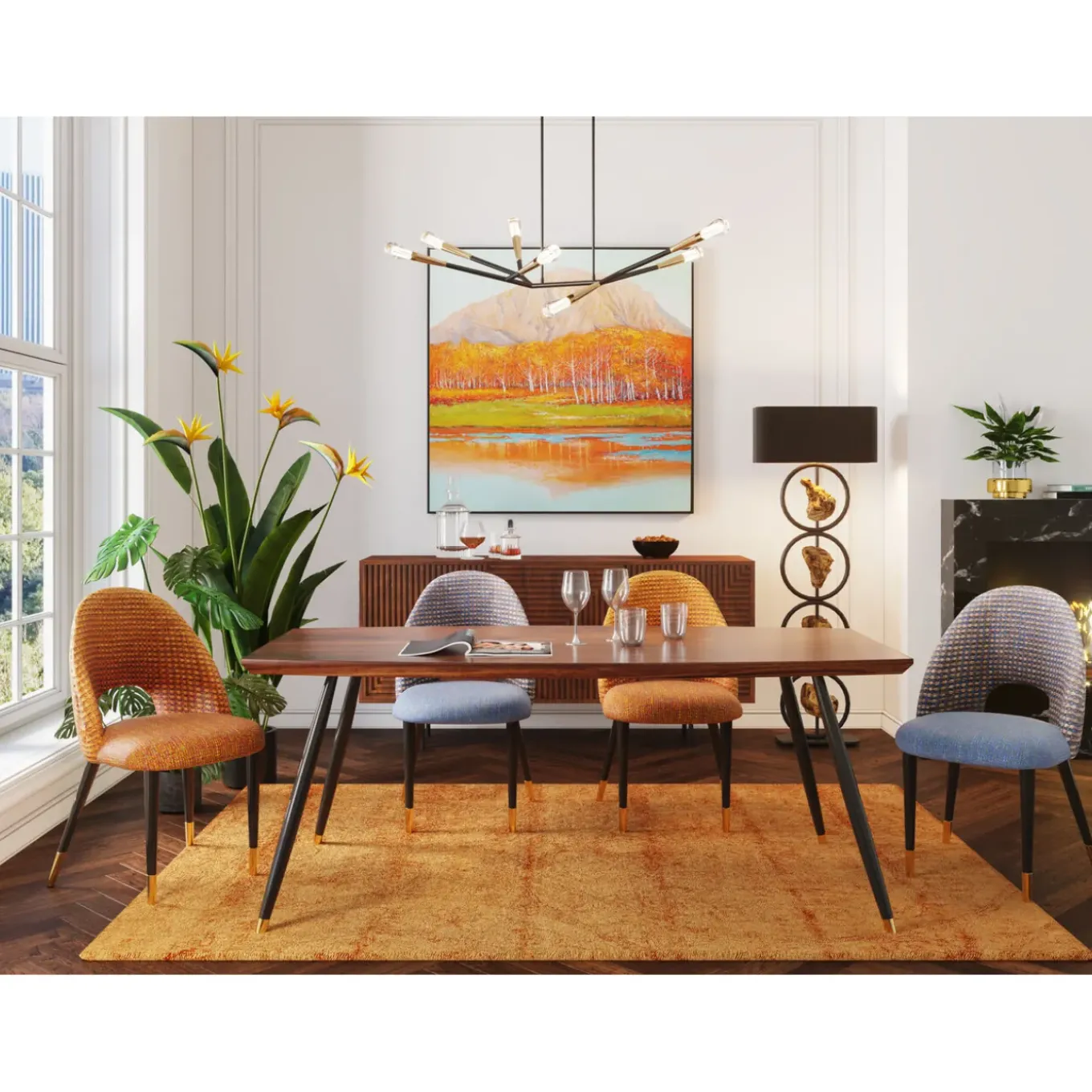 Chaise Hudson Orange